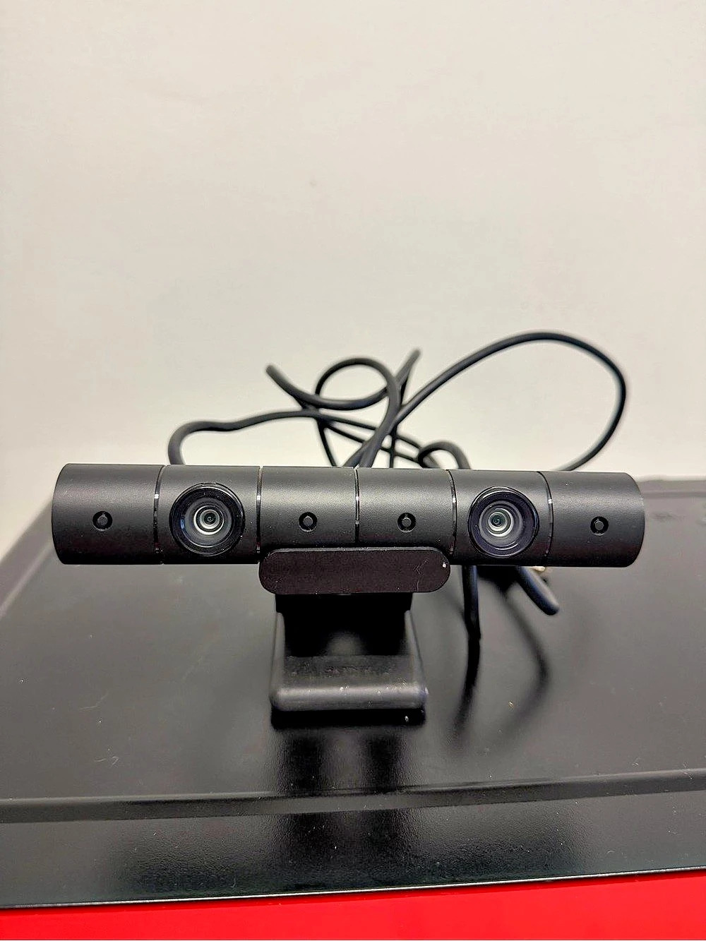 Sony PlayStation 4 Camera with Mount V2 Dual-Lens USB Webcam Black Model CUH-ZEY